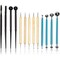 13pcs Clay Sculpting Tools Pottery Carving Tool Set for Art & Craft DIY Projects, Modeling Clays and Embossing Pattern